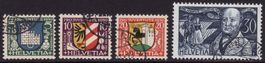 Pro Juventute Satz SBK-Nr. 53-56 (Wappen, Gotthelf 1930)