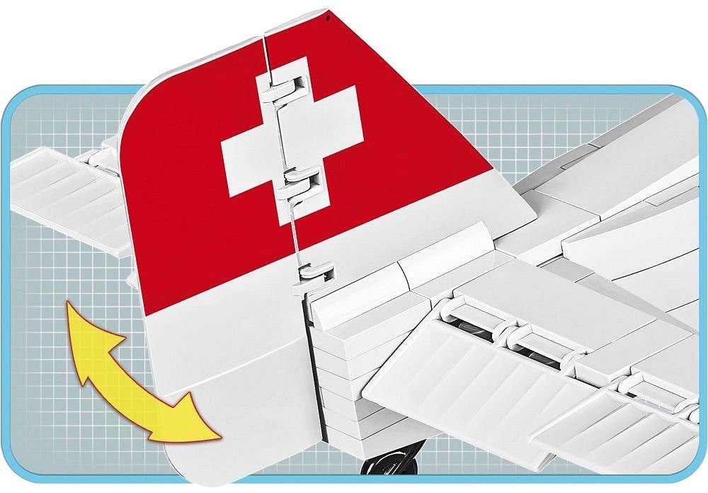 Cobi Jeux de construction: COBI Flugzeug Junkers Ju 52/3m Schweiz, 571 Teile, Art. 5711 – Neuf avec emballage d'origine à Wettingen par Chnoelleli 8