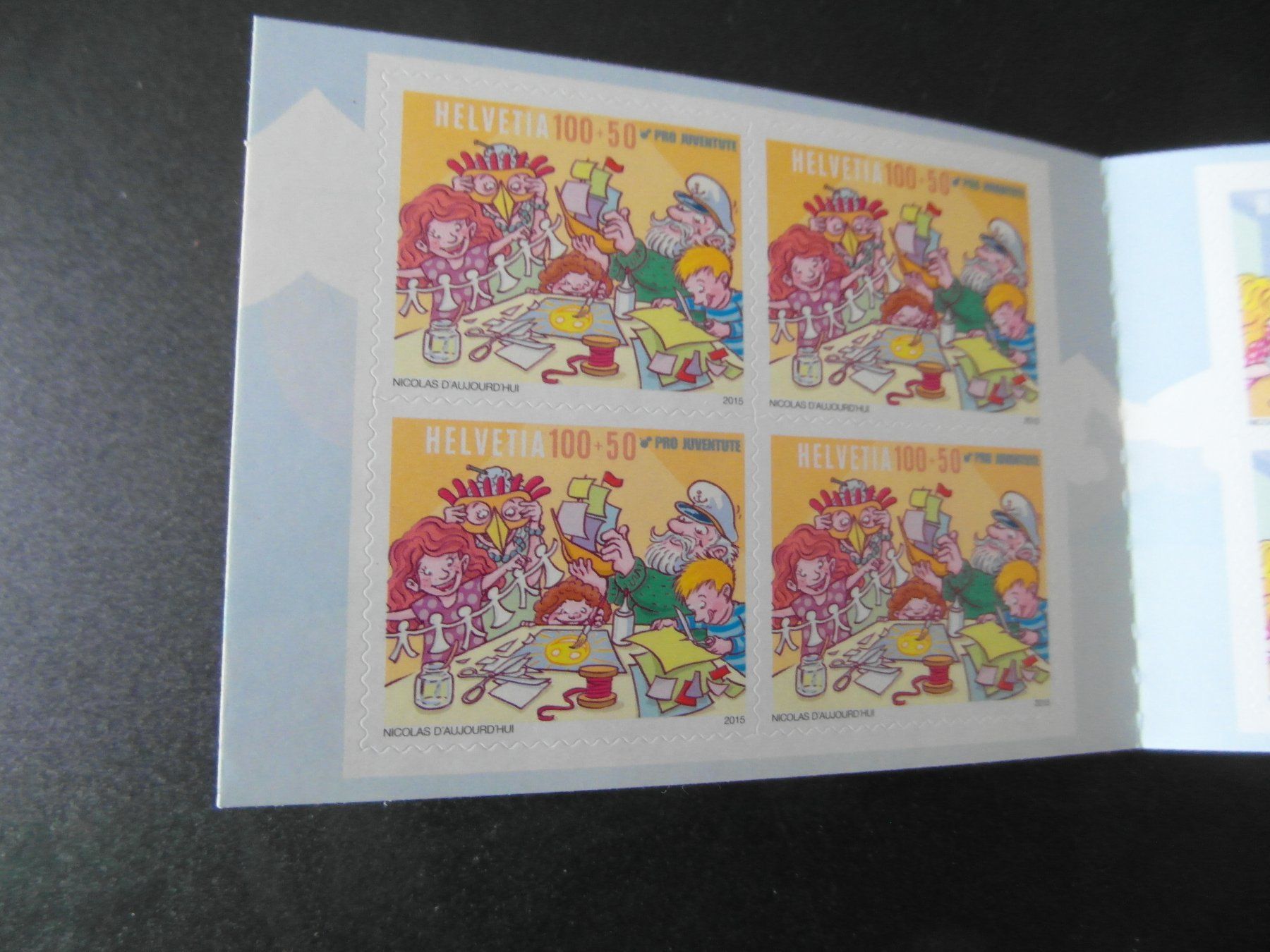 Tutti i francobolli: Markenheft 2015  ** Pro Juventute No 64  postfrisch – Nuovo (secondo la descrizione) da Niederrohrdorf venduto da leni29 2