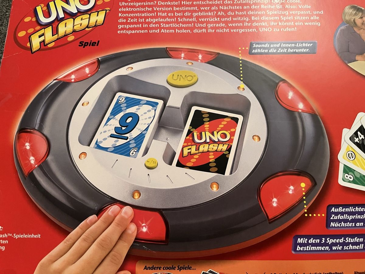 Mattel Spiele: UNO Flash, originalverpackt – Neu und originalverpackt aus Hünenberg See von spartakus02 3