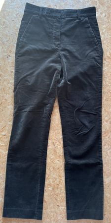 Massimo Dutti straight slim fit needlecord trousers