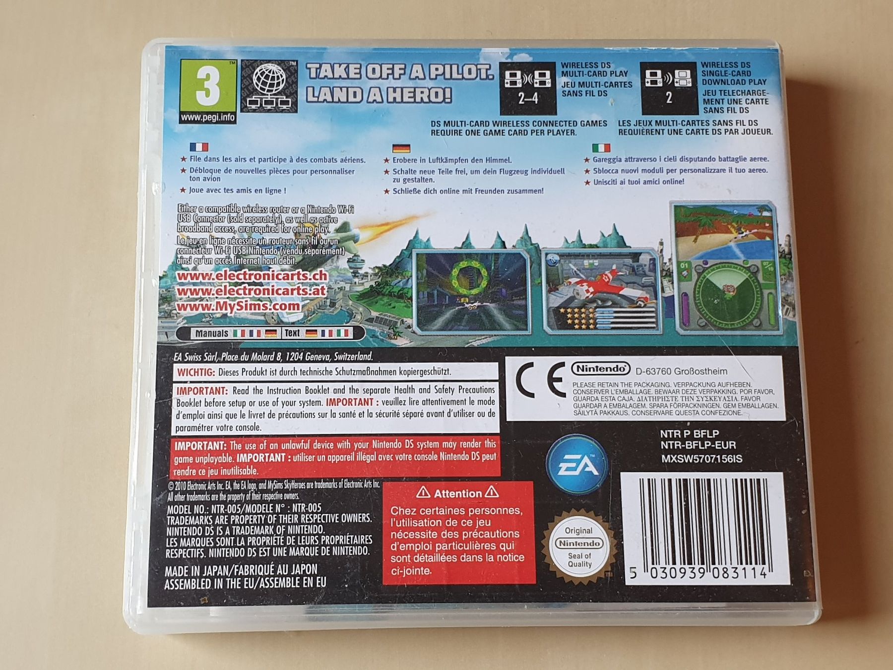 Nintendo Giochi: My Sims Sky Heroes – Usato da Stansstad venduto da collectorsshop 1