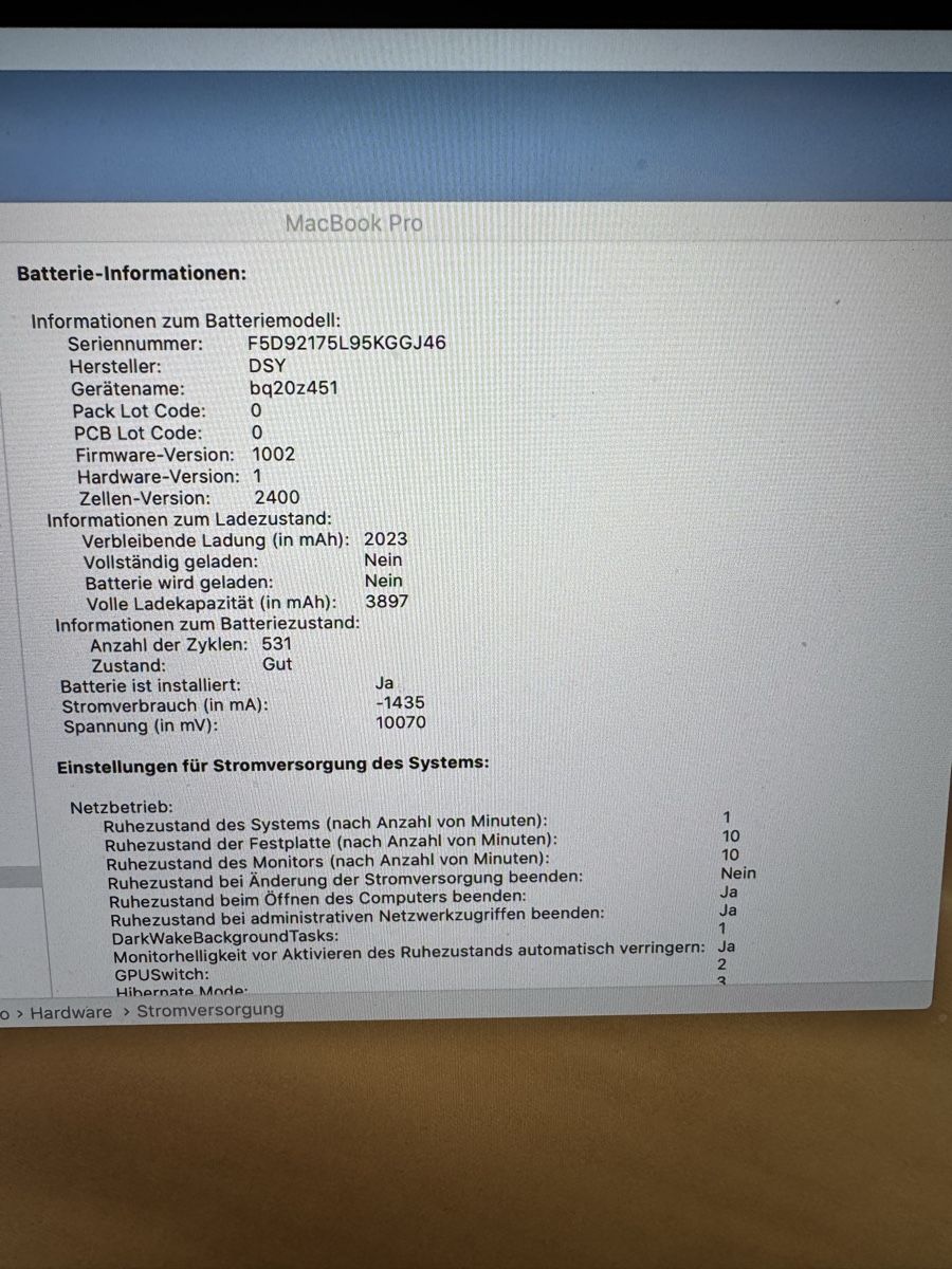 Apple Notebook: MacBook Pro 13 Zoll – Difettoso da Adliswil venduto da Busys 2
