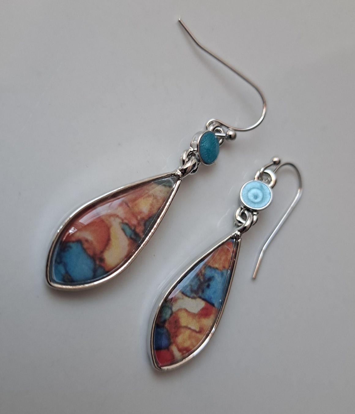 Orecchini pendenti & Orecchini a lobo: Boucles d'oreilles plaqué argent – Nuovo e nell'imballaggio originale da St-Imier venduto da supernova21
