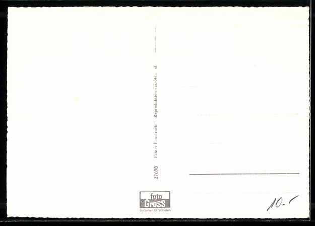 Cartoline postali: St. Anton /App., Ortsansicht mit Kurzwel – Usato da Berlin venduto da bartko-reher 1