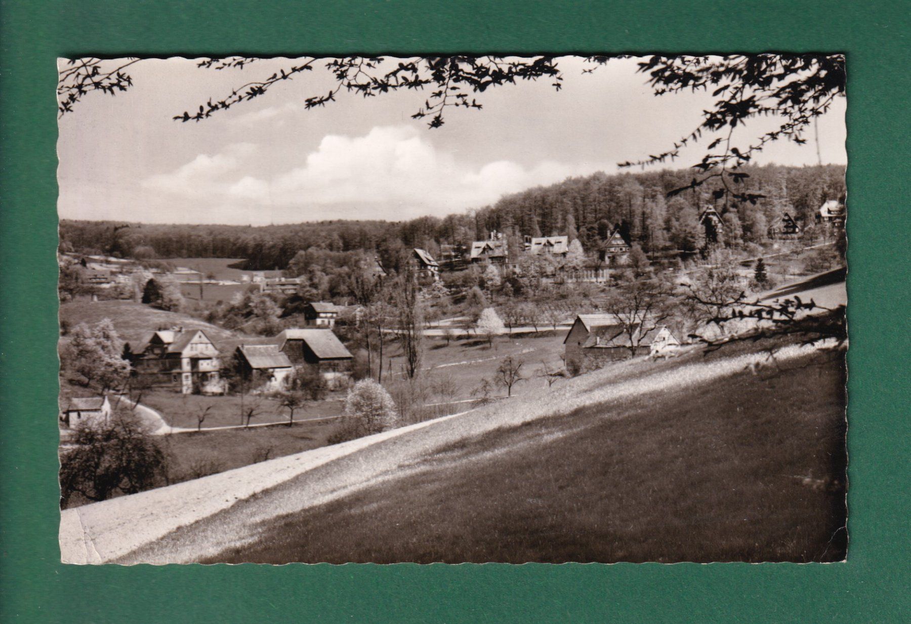 Cartoline postali: OBER-HAMBACH - 1964 – Usato da Pully venduto da nicecards-shop