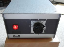 WILD Heerbrugg Typ MTr 22 NETZTEIL mit REGLER
