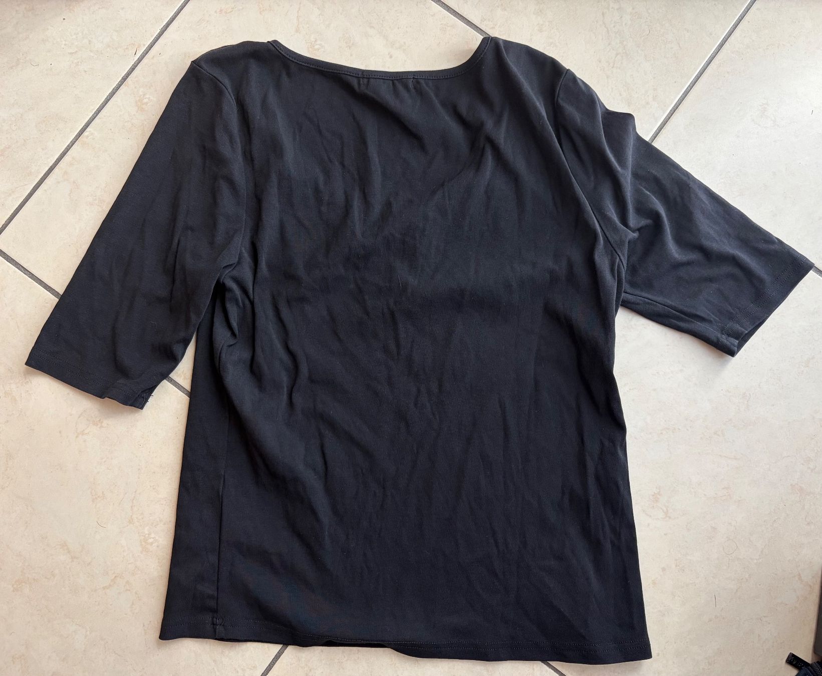Top: Schwarzes Vintage-Top von Hell Bunny - Gr. XL – Usato da Verscio venduto da PariniIM 1