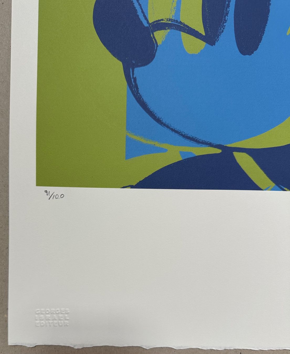 Dipinti: Andy Warhol: Mickey Mouse, POP Art 91/100 – Nuovo (secondo la descrizione) da Meilen venduto da Smgdesign 1