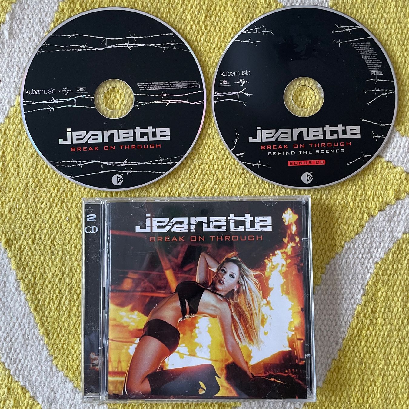 CD: JEANETTE BIEDERMANN-2CD BREAK ON THROUGH – Usato da Rorschacherberg venduto da CD-Roli
