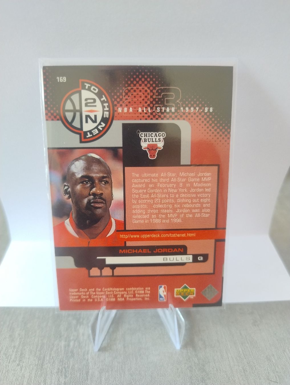 Nba Carte collezionabili: NBA 1998 UPPER DECK 169 MICHAEL JORDAN – Nuovo (secondo la descrizione) da Martigny venduto da julionix 1