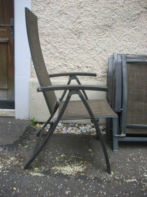 Sedie: 7 Gartenstühle braun faltbar – Usato da Winterthur venduto da pf02 3