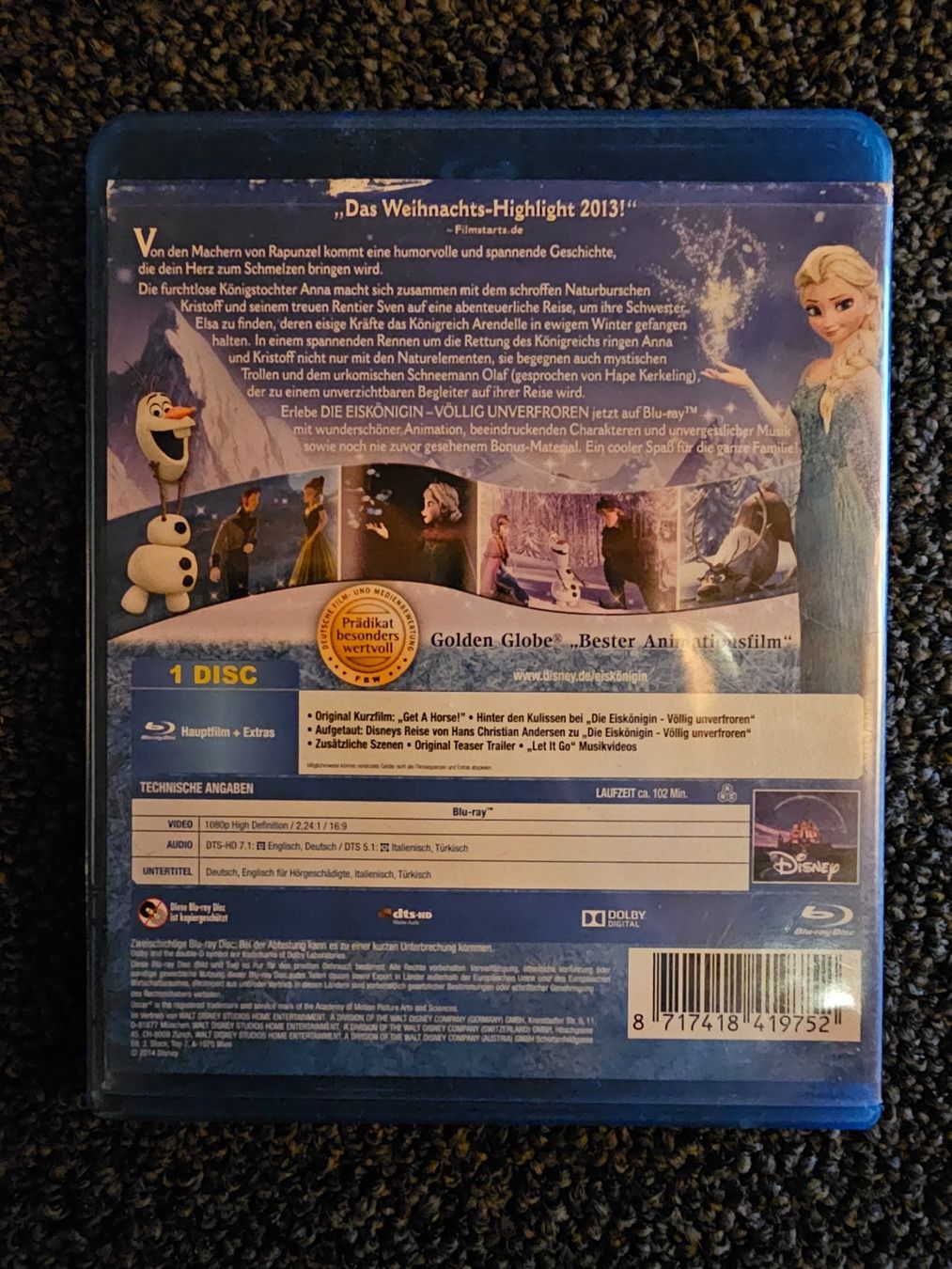 Tous les DVDs: DIE EISKÖNIGIN – D'occasion à Ruswil par jan_bxl5 1