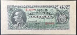 Ecuador 1 Sucres 18xx (1886-1894) - non circ./unz