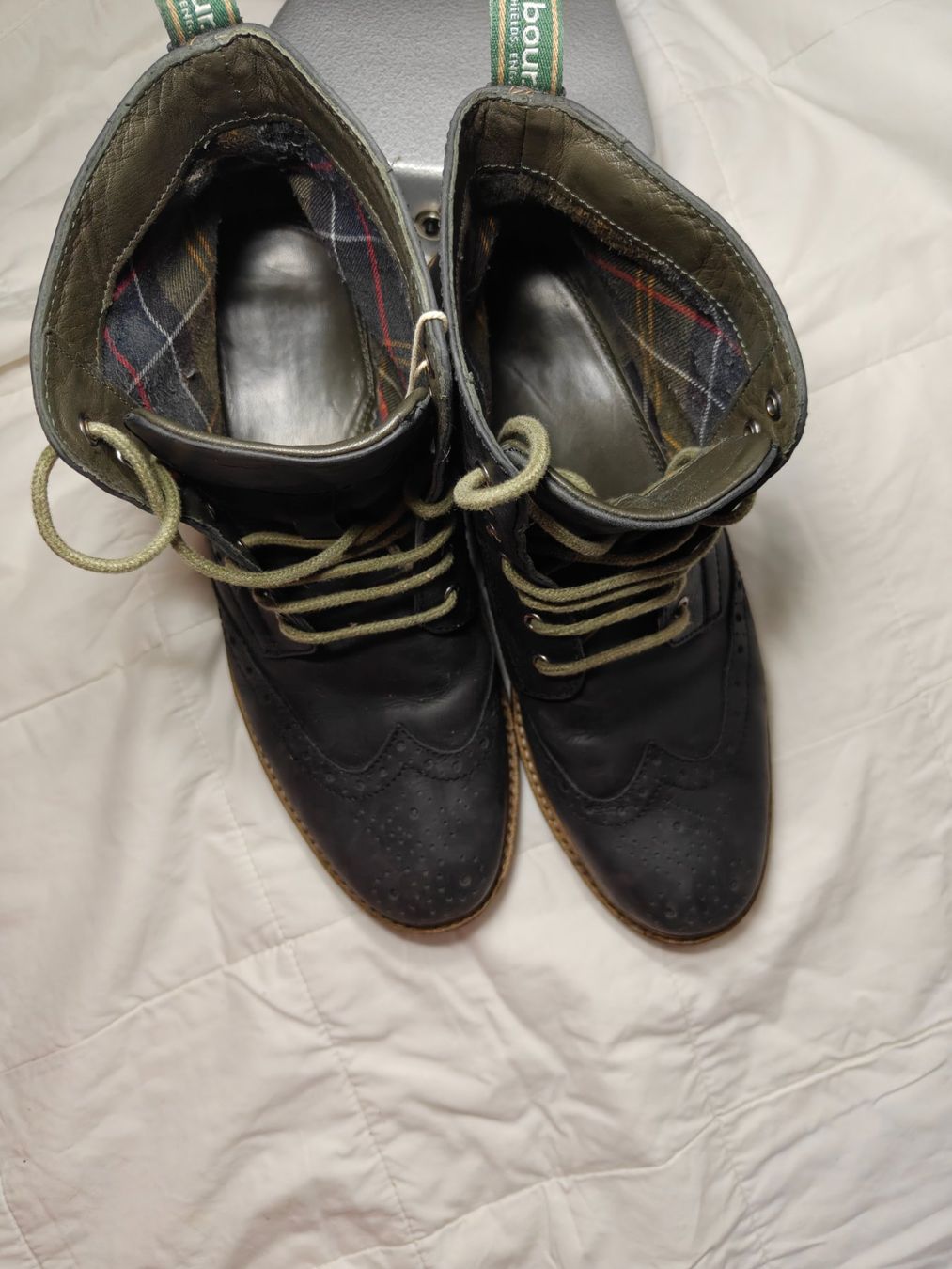 Barbour Chaussures hommes: Leder Stiefel – D'occasion à Thun par urb_t5q8 4
