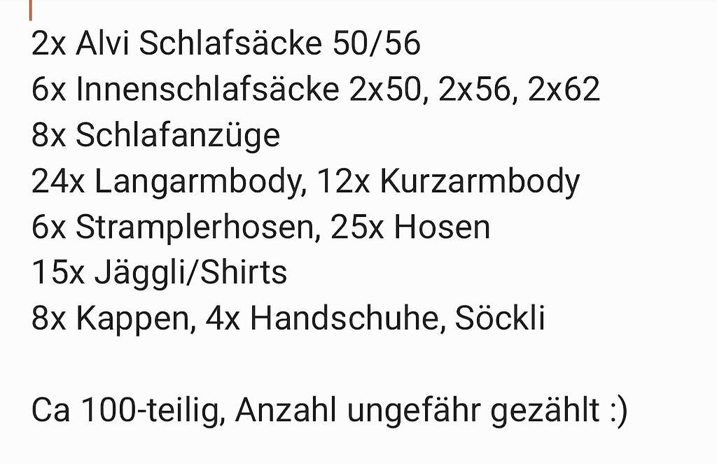 Kleiderpakete & -sets: Babykleider Mädchen – Gebraucht aus Wetzikon ZH von ManderLindli 1