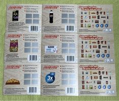 6 cartes à gratter Coop Grill-Win neuves