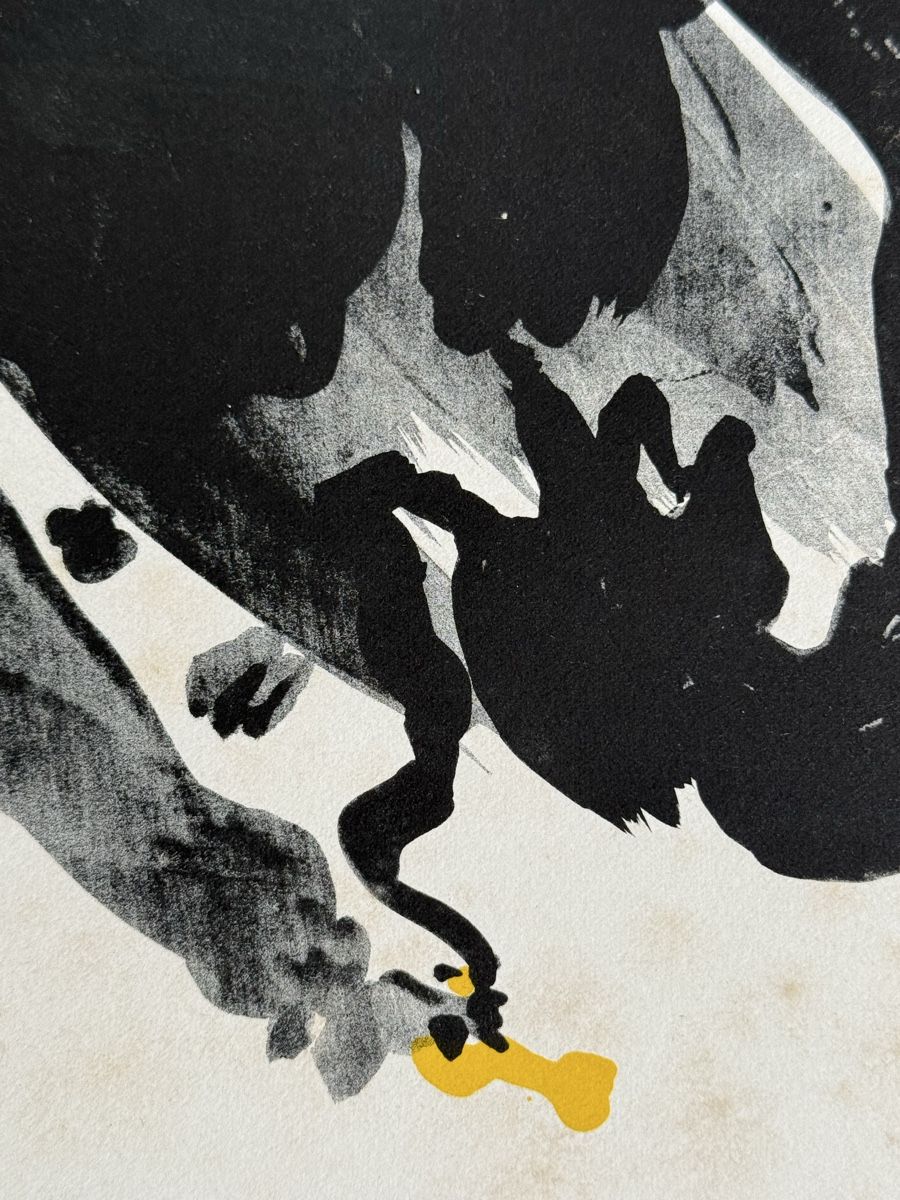Grafica & Litografie: Vintage Lithographie LILLY KELLER 1961 – Usato da Konolfingen venduto da petzipetz 1