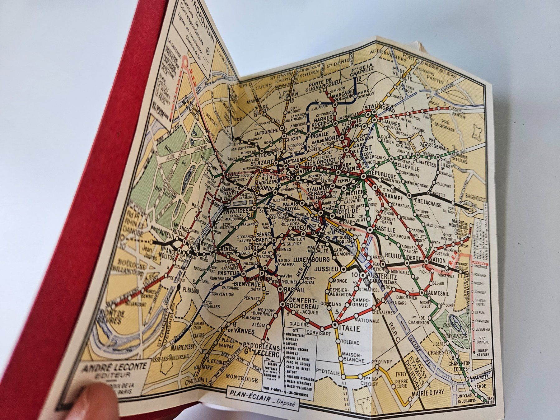 Libri: Plan commode de Paris, A. Leconte Editeur 1980 – Usato da Echandens venduto da annegug 2
