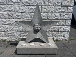  Beton Stern Gartendeko