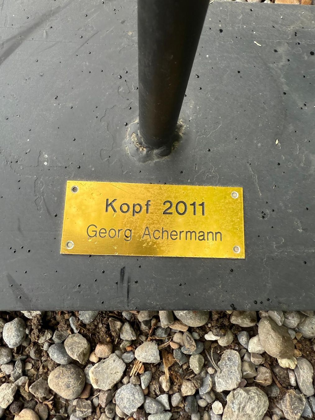 Skulpturen & Statuen: Holzskulptur "Kopf" von Georg Achermann – Neu (gemäss Beschreibung) aus Nürensdorf von Juergb 6