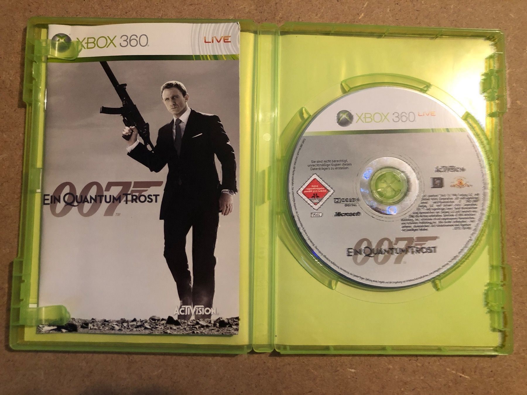 Giochi: 007 Ein Quantum Trost für Xbox 360 – Usato da Kestenholz venduto da Mad18 1