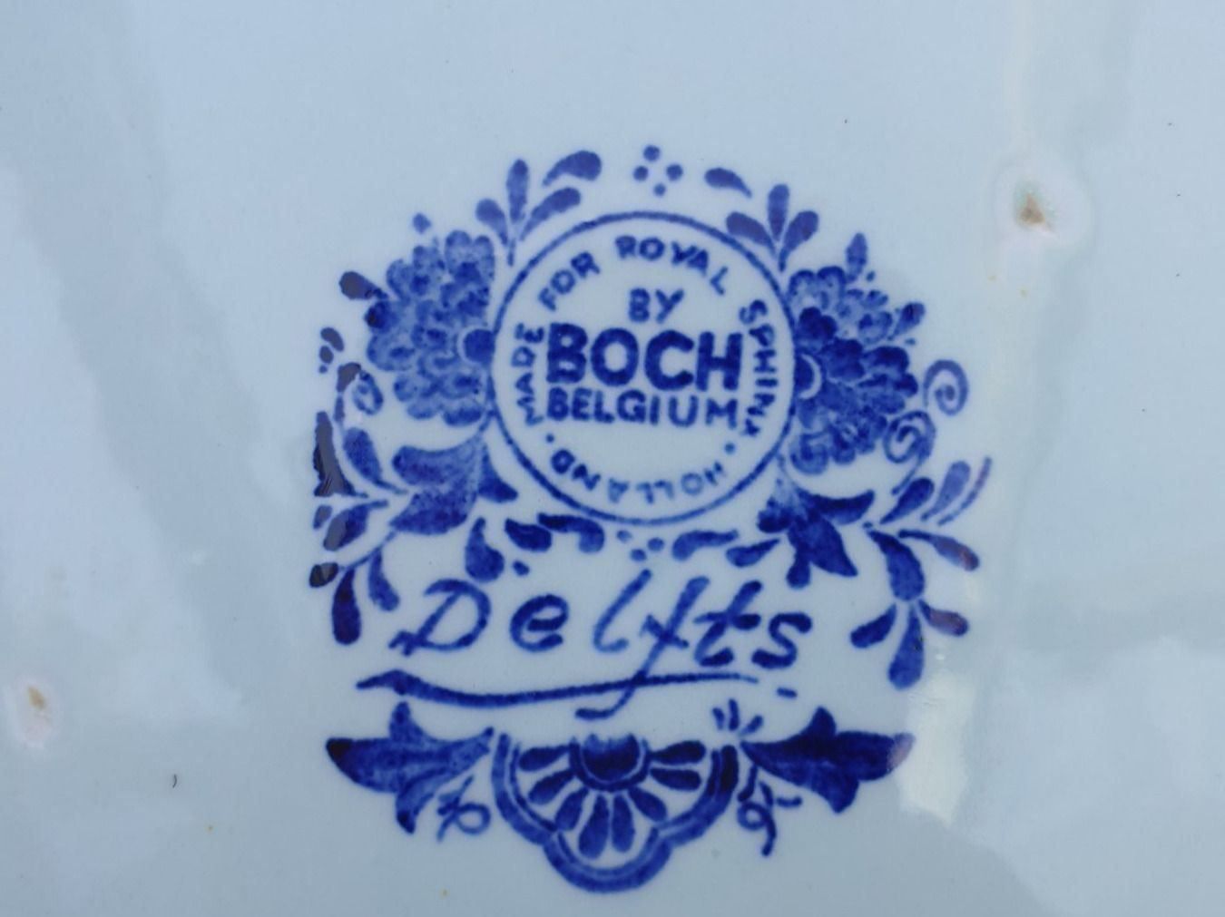 Servierplatten: Grosse Delfter Platte, J. Sonneville, Royal Sphinx – Gebraucht aus Bern von tillier6 4