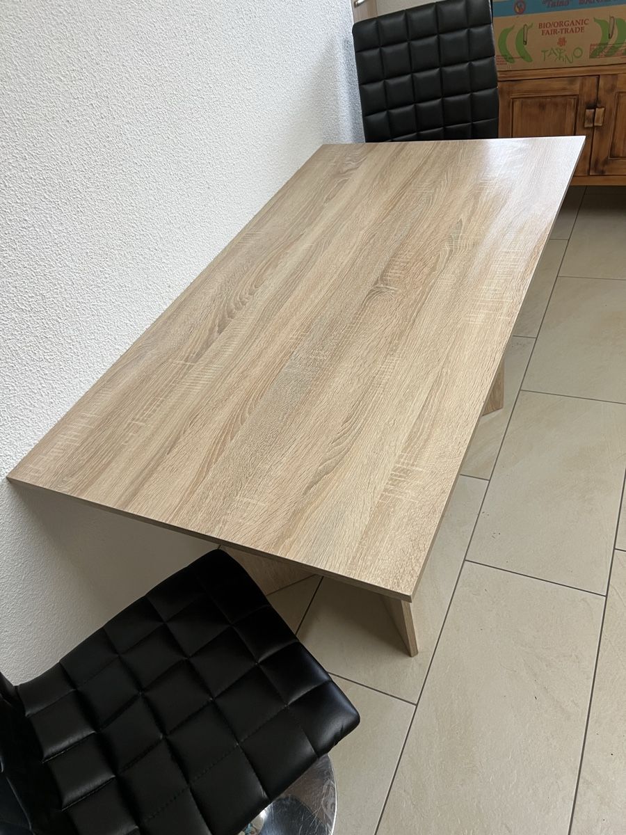 Tische: Ess-Tisch, Holz, hell – Gebraucht aus Neerach von TanjaK94 1