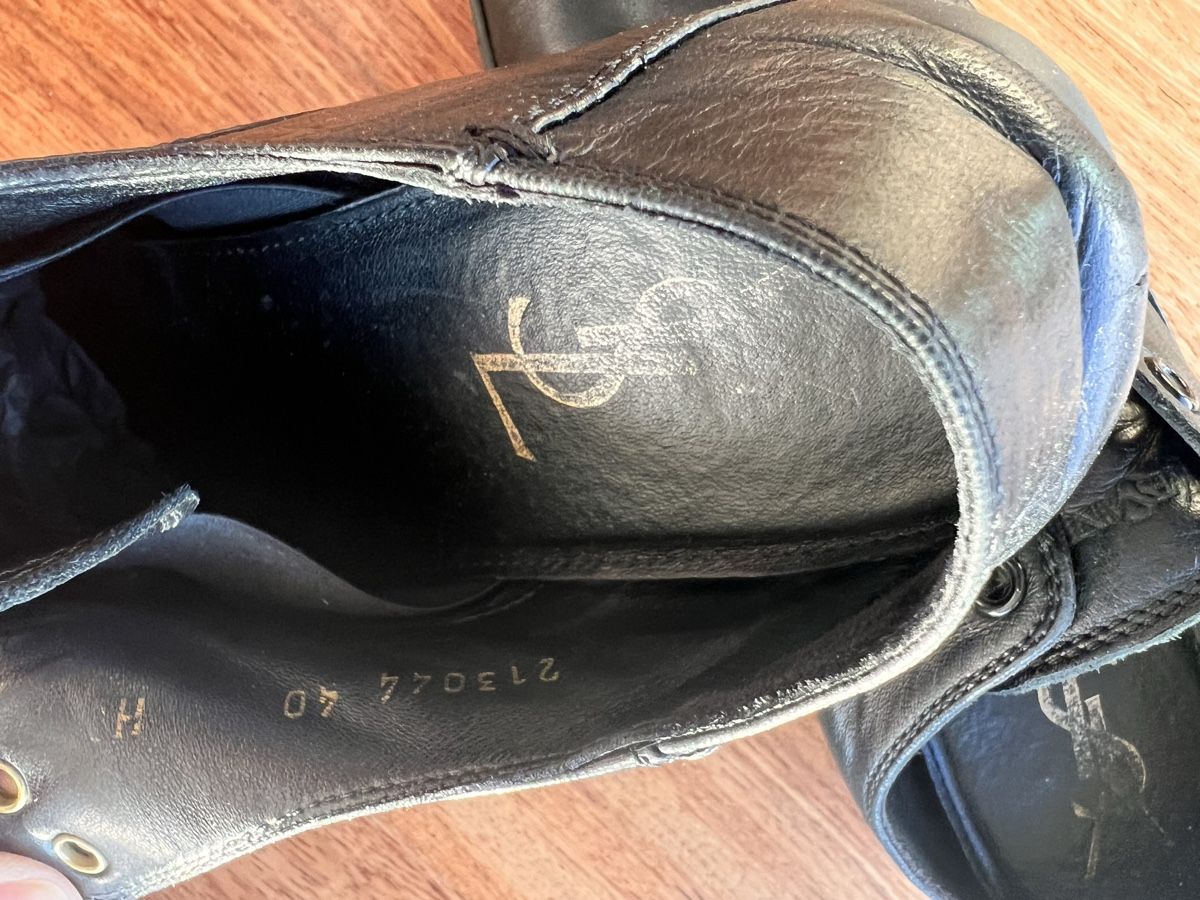 Saint Laurent Scarpe da uomo: Yve Saint Laurent shoes EU40 – Usato da Lausanne venduto da Nat_Sha 2
