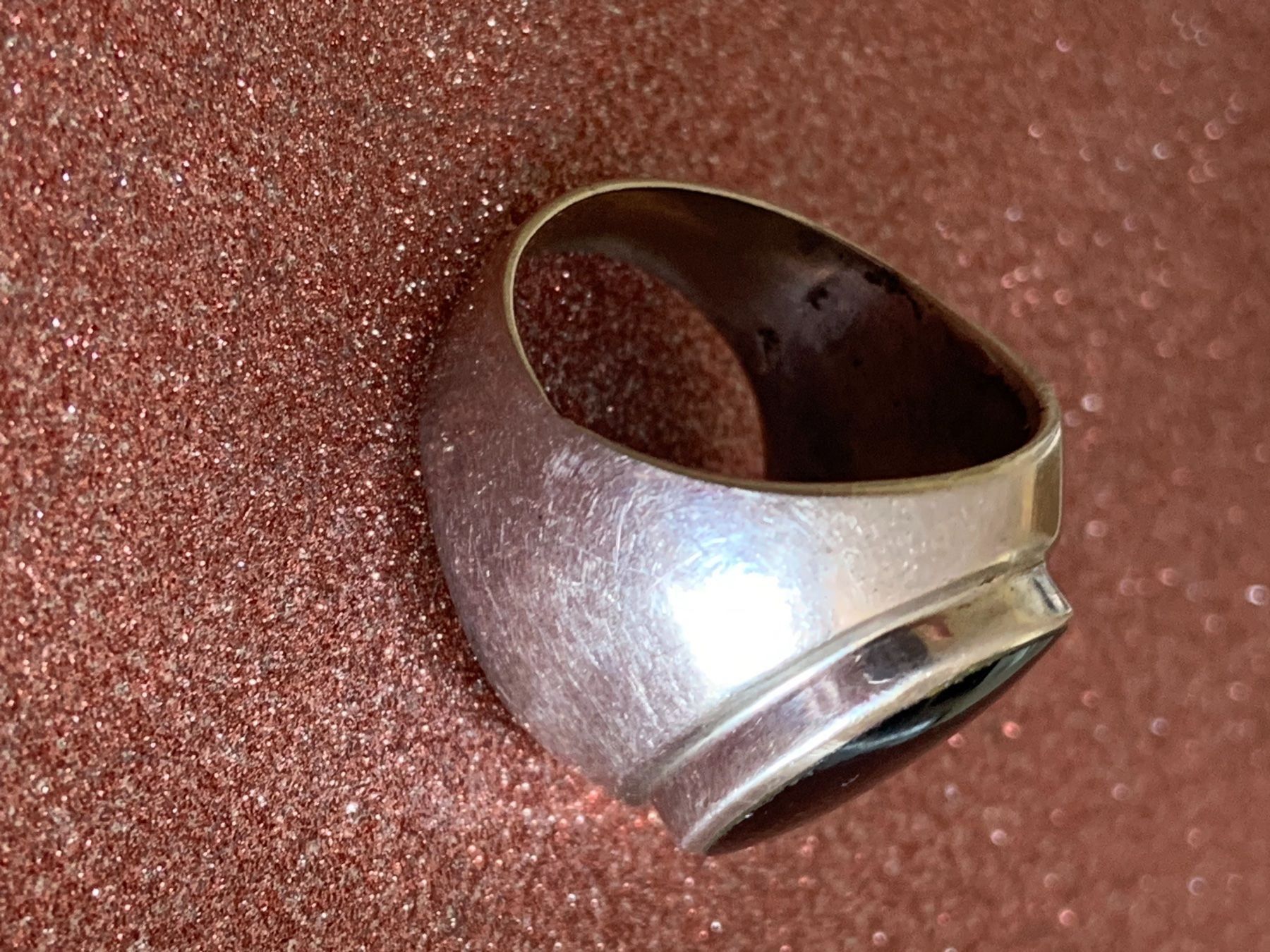 Onyx Anelli: Onyx-Ring oval fett 54 – Usato da Dittingen venduto da Bellevista 7