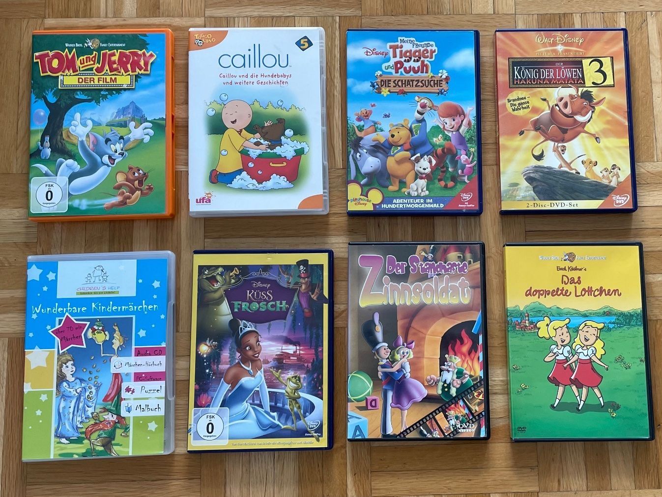 Alle DVDs: Kinder DVD-Set Caillou etc… – Gebraucht aus Rüfenacht BE von lavok 1