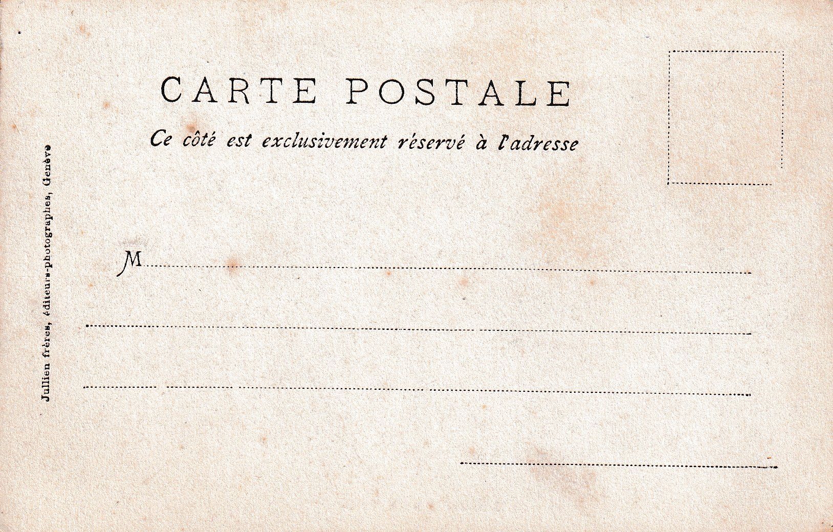 Cartoline postali: Fiesch  VS            ca. 1900 – Usato da Brig venduto da Valcards54 1