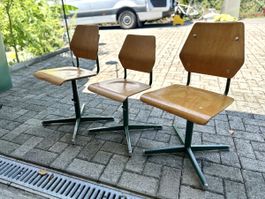 3 x Kinderstuhl, Schulstuhl, Embru 