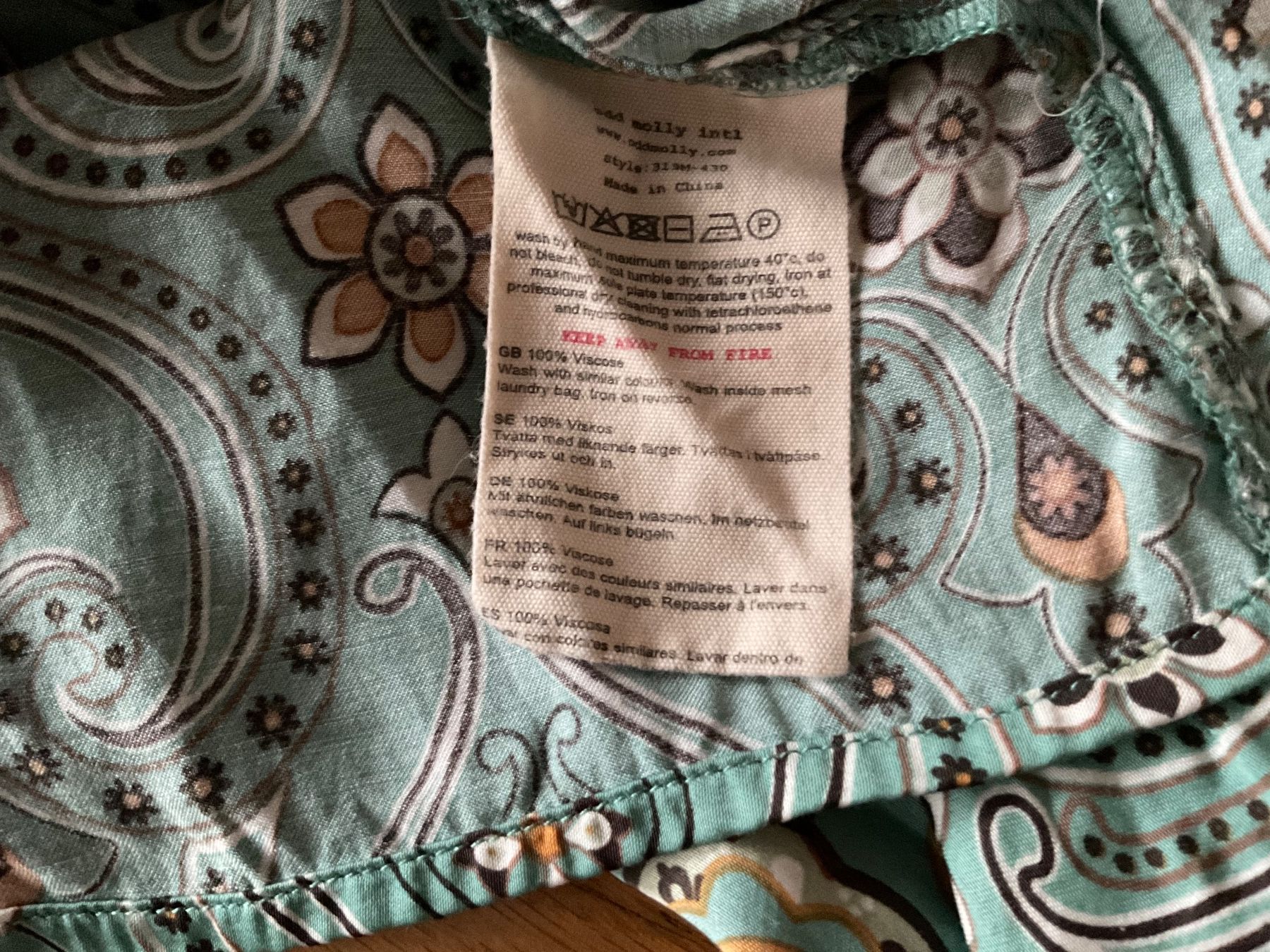 Odd Molly Tuniche: Odd Molly schöne Tunika Gr. 0 - XS/S – Usato da Weiningen ZH venduto da moon-55 4
