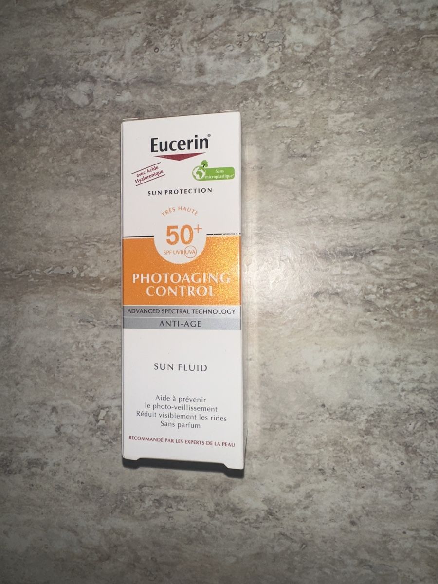 Cura del viso: Eucerin Sun Fluid Anti-Âge SPF 50+ – Nuovo (secondo la descrizione) da Lussery-Villars venduto da Bellavita95