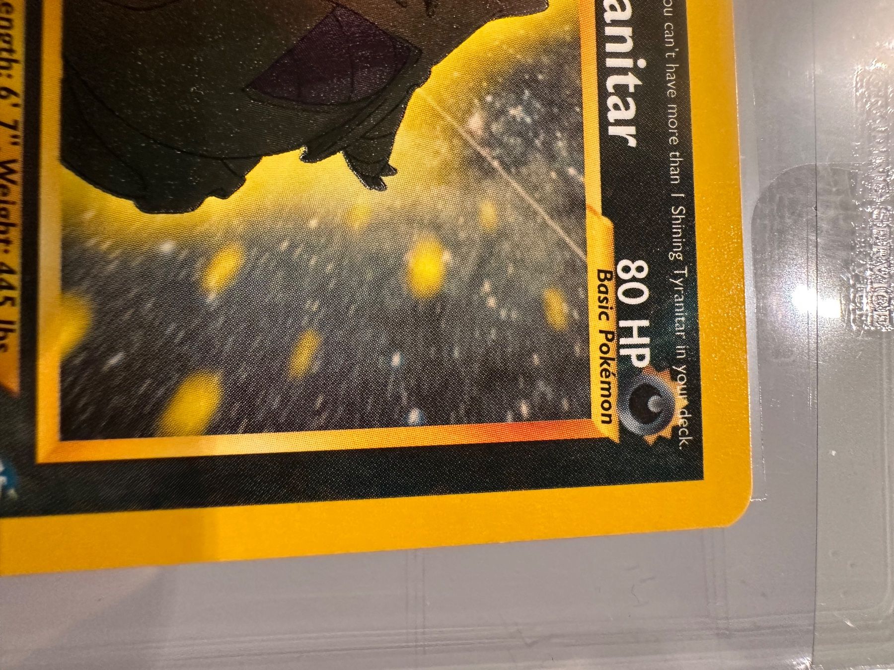Pokémon Carte collezionabili: 1ed Tyranitar Despotar Shining Holo – Usato da St. Gallen venduto da Alainm2 3