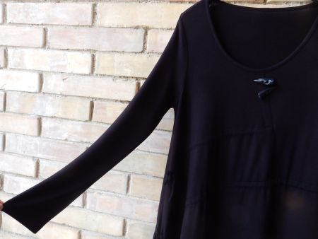 Tunika  Strick/Visk/Elast  * MISS BLUEBELL  *  M  FRANCE+neu