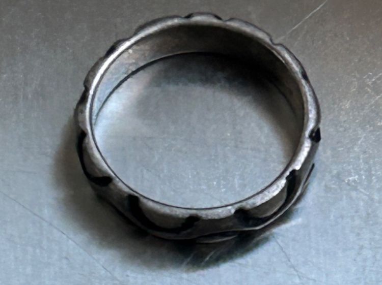 Anelli: Vintage Silberring HALFMOON (Grösse 64) – Usato da Laufen venduto da Bellebellezza 5