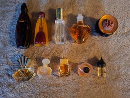 Vintage Parfum Miniaturen Set 10 Stück verschiedene Marken