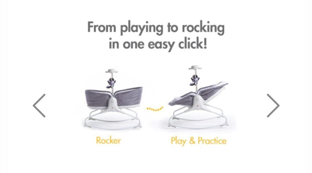 Sdraiette & Sdraiette a dondolo: 3 in 1 Rocker Napper von Tiny Love – Usato da Aadorf venduto da Andi811 2