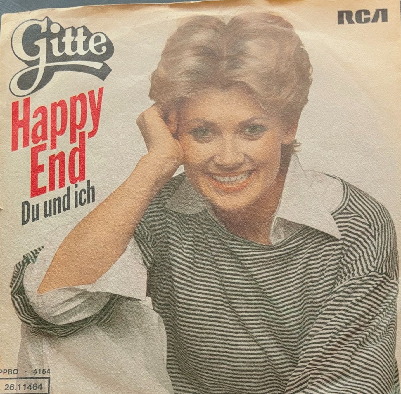 Dischi in vinile: Vinyl-Single Gitte - Happy End – Usato da Langenthal venduto da Modo39