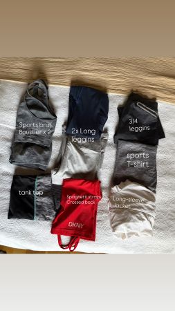 Activewear Convolut (9 pieces) DKNY, Uniqlo
