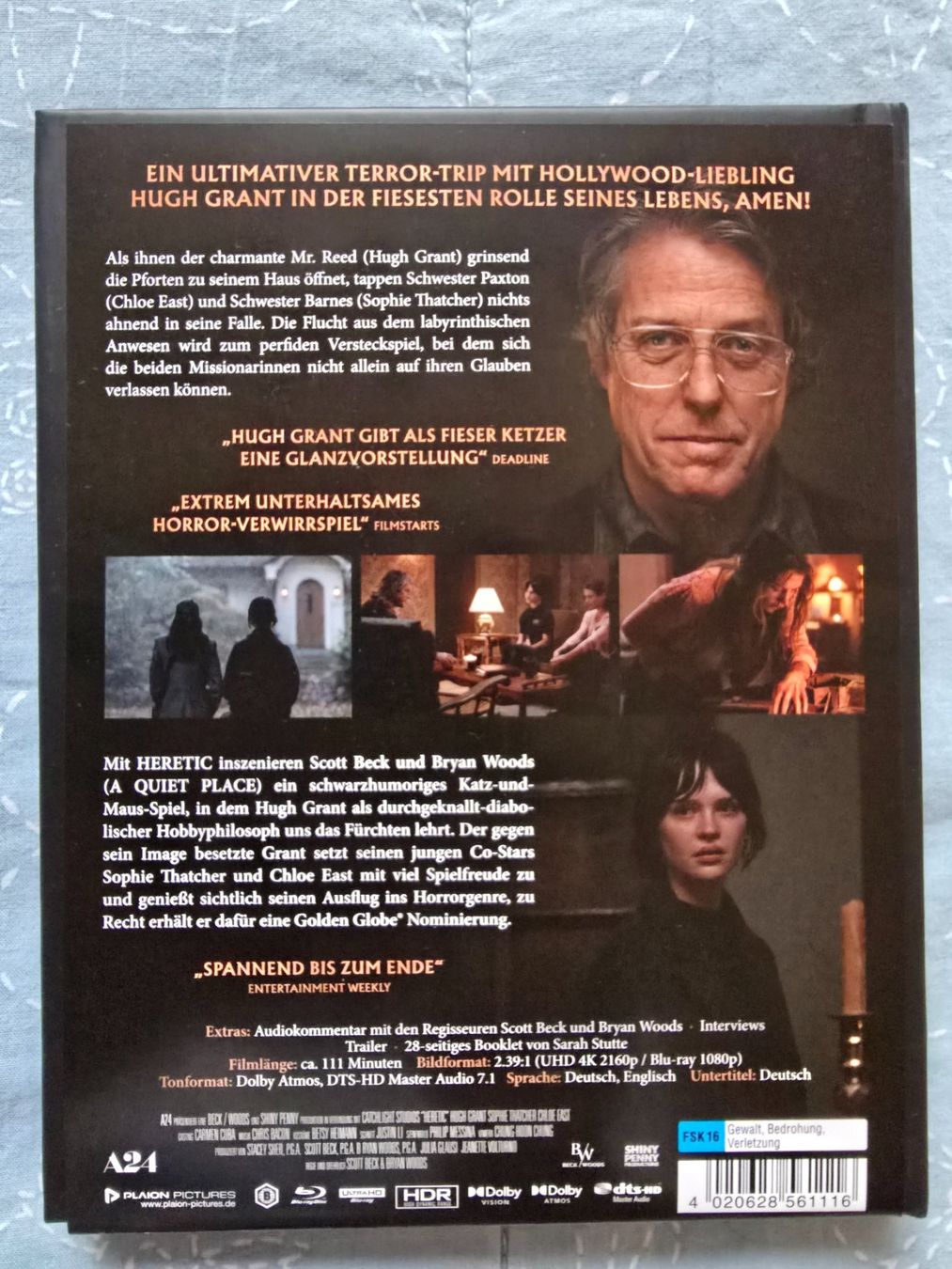 Tutti i DVDs: Heretic Mediabook – Usato da Luzern venduto da silvermoon12 1