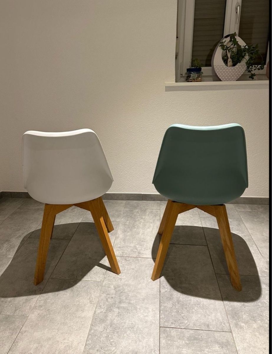 Maisons du monde Sedie: 2 Chaises style scandinave en polypropylène Blanc éclatant e – Nuovo (secondo la descrizione) da Boudevilliers venduto da sal_fd66 1