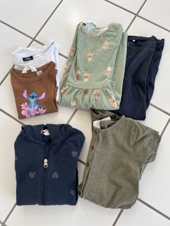 6-teiliges Kleiderpaket Gr. 134