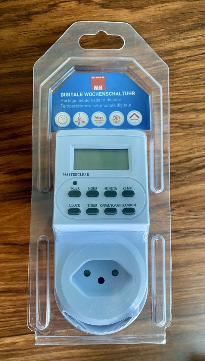 Componenti elettronici: 3 Digitale Wochenschaltuhren und Ring Sensor neu – Nuovo e nell'imballaggio originale da Zürich venduto da melilama 2