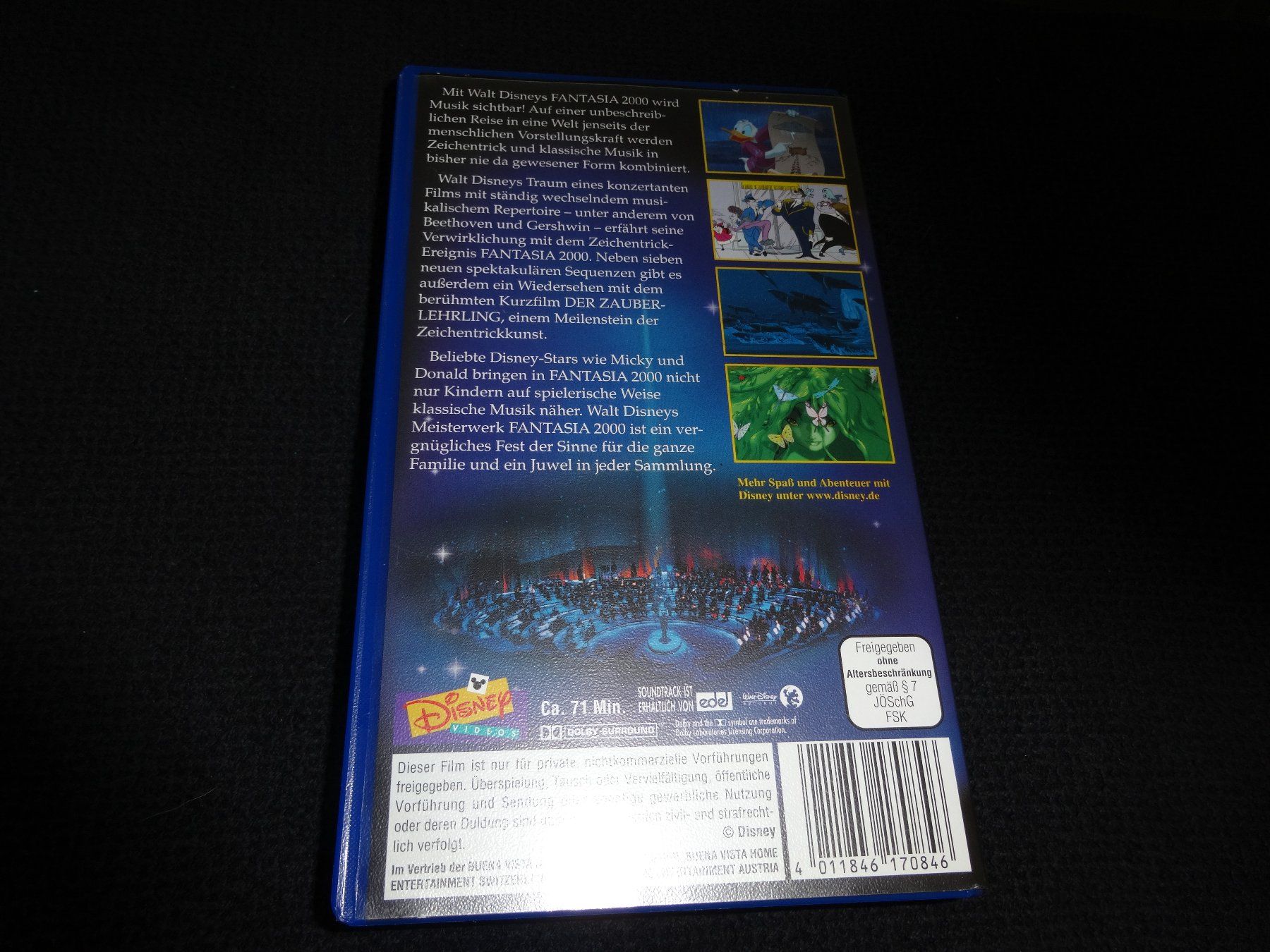 Tutti i VHS: Video Fantasia 2000 – Usato da Neerach venduto da jenny062 1