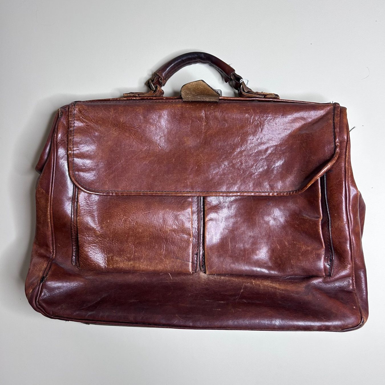 Borse: Vintage Leather Bag – Usato da St. Gallen venduto da look-twice