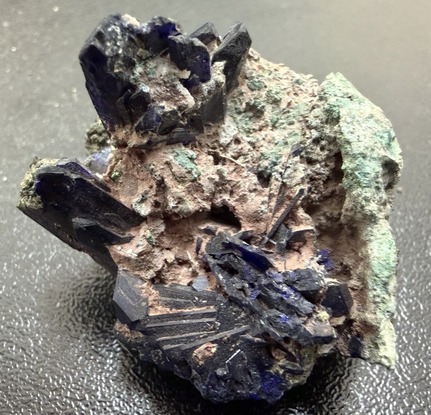 Minerali & Pietre curative: Azurite auf Matrix, Namibia (4b46) – Nuovo (secondo la descrizione) da Muri b. Bern venduto da Gemmes 1