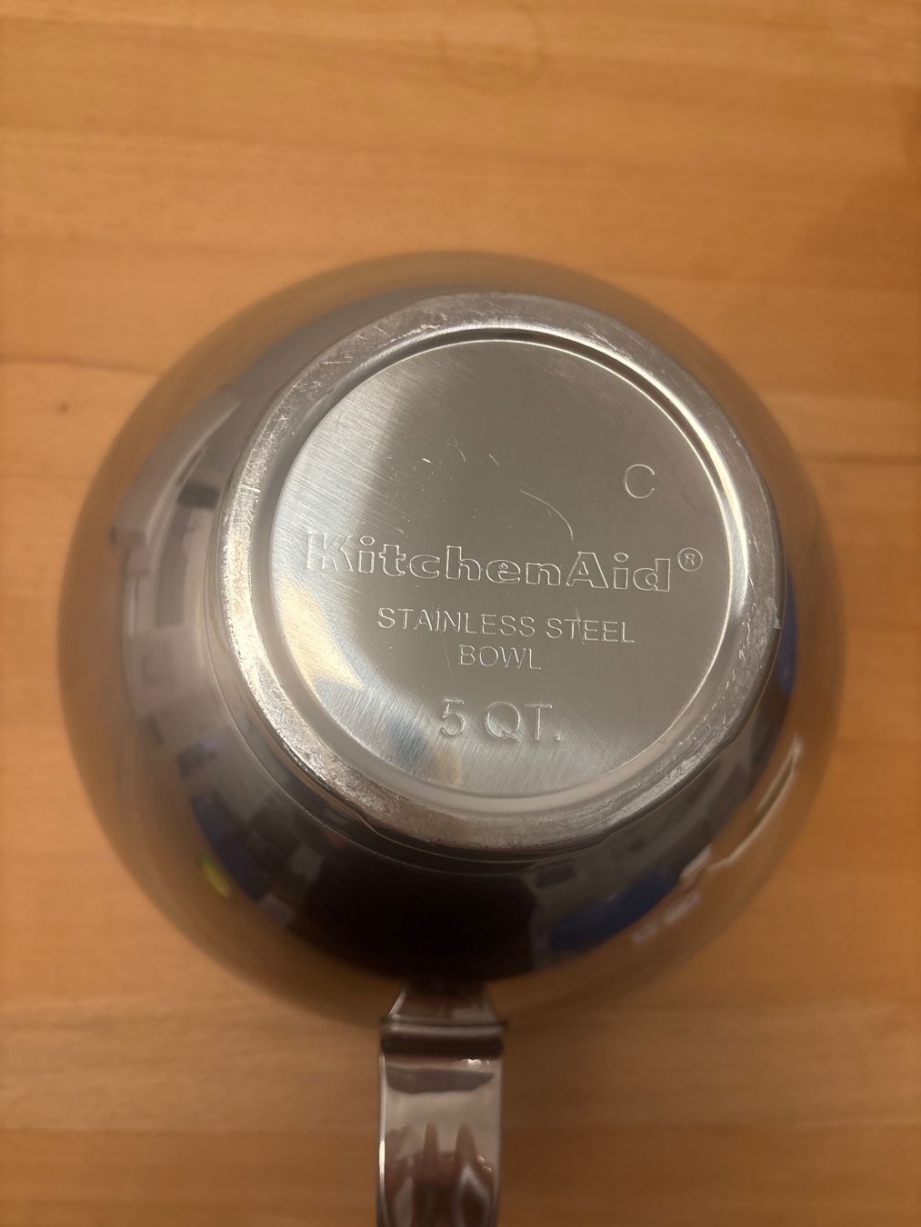 Kitchenaid Ciotole: KitchenAid Edelstahlschüssel 4,8 L – Usato da Zürich venduto da LPT 2